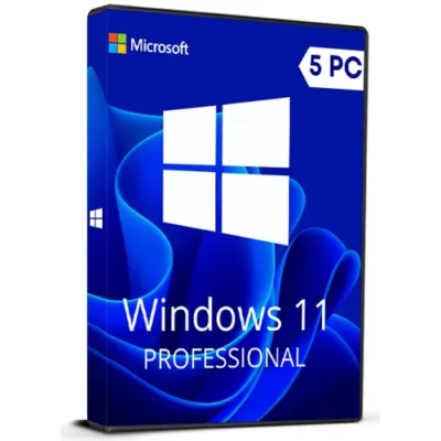 Windows-11-Pro-5PC-Cd-Key-Retail-Microsoft-Global