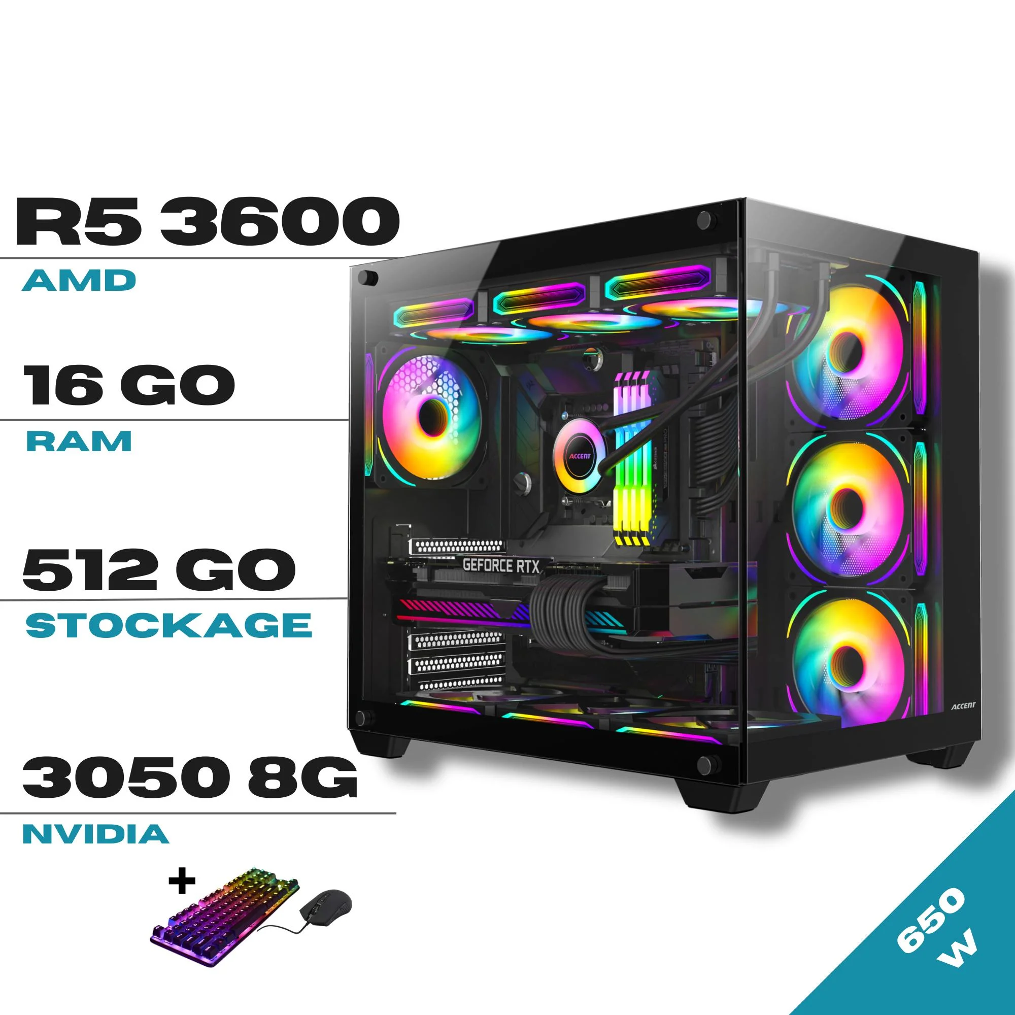 AGX Ryzen 5 3600 /16ram / 512 ssd