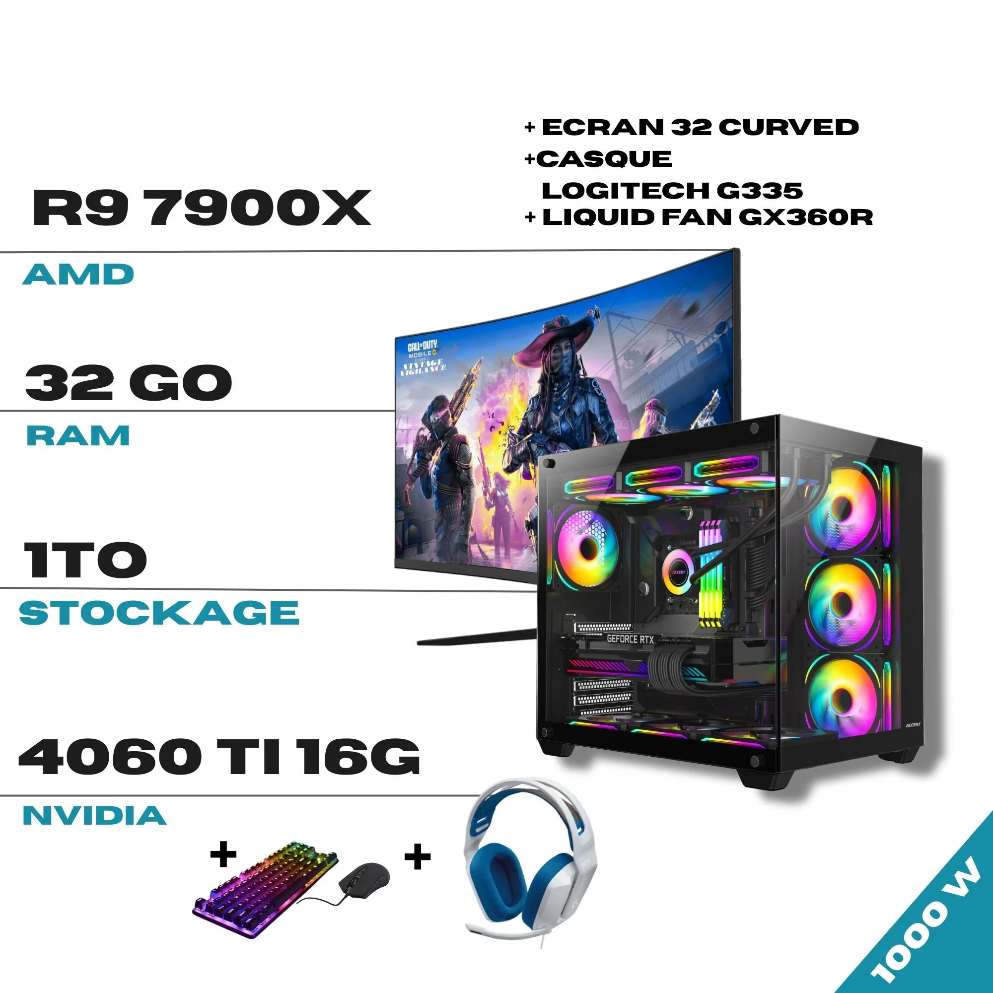 AGX R9 7900x /32Go / 1to